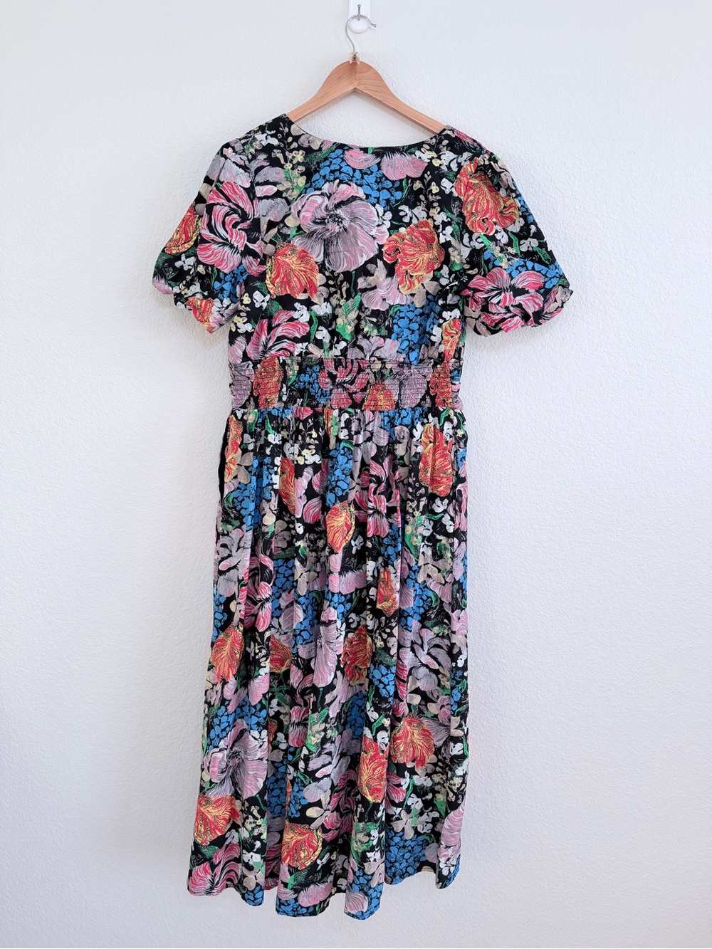Anthropologie x Yukiko Noritake Katerina Button Front Midi Dress size XL - Picture 9 of 13